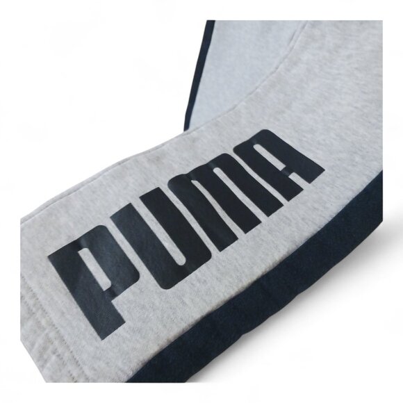 Puma Youth Boys Sweatpants Lot – Size L (10-12) – Gray/Black + Black/White, EUC - Picture 6 of 15